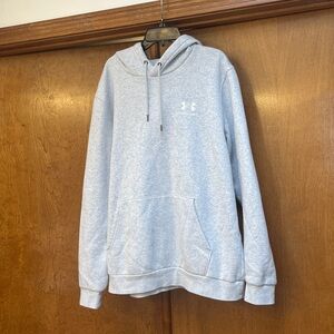 Under Armour Heather Gray Logo Sweatshirt